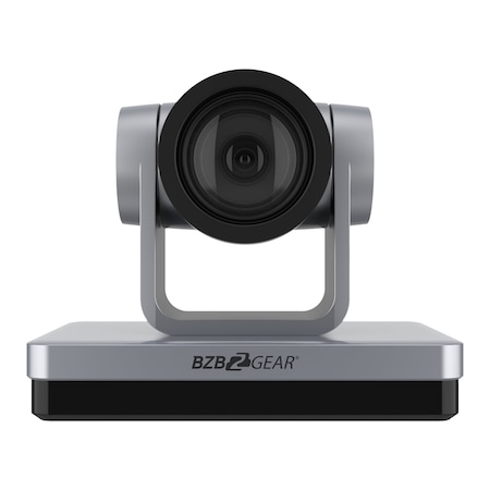 Bzbgear Universal 1080P FHD PTZ 30X HDMI/SDI/USB 3.0 RS232/485 Live Streaming Camera Silver BG-UPTZ-30XHSU-S